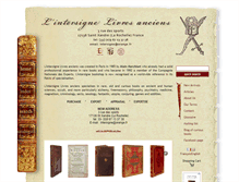 Tablet Screenshot of livresanciens.eu